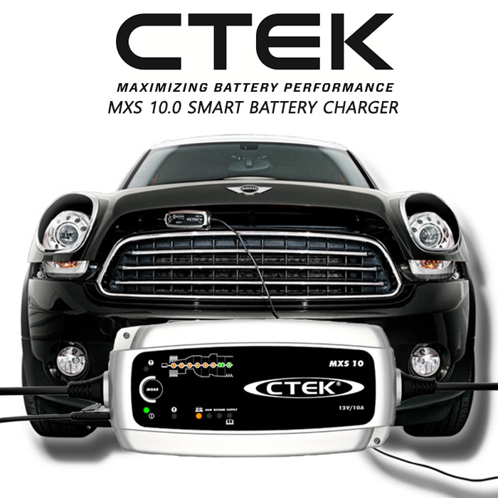 [CTEK] MXS 10.0 씨텍 스마트배터리충전기 자동차 오토바이 정식수입