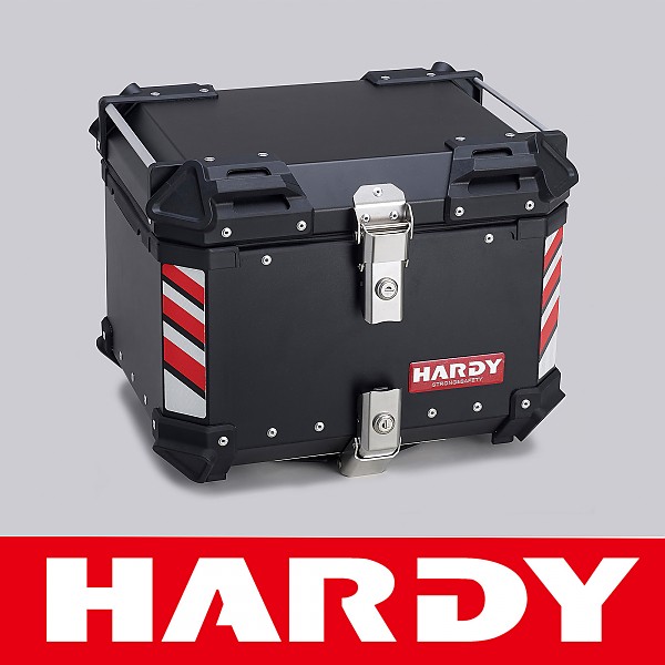 [HARDY] HD45 알루미늄 탑박스(45리터) | 탑케이스, 리어백, 오토바이용 가방