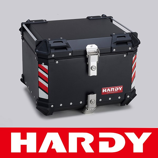 [HARDY] HD55 알루미늄 탑박스(55리터) | 탑케이스, 리어백, 오토바이용 가방